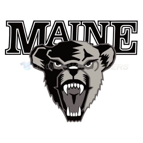Maine Black Bears Logo T-shirts Iron On Transfers N4936